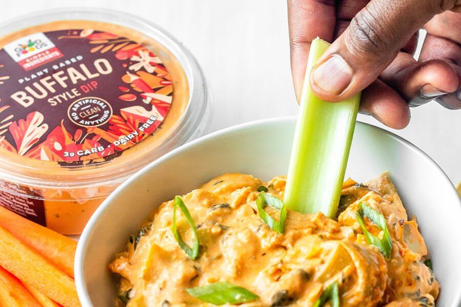 Buffalo Style Dip + Artichoke + Chicken = Party Recipe WIN!